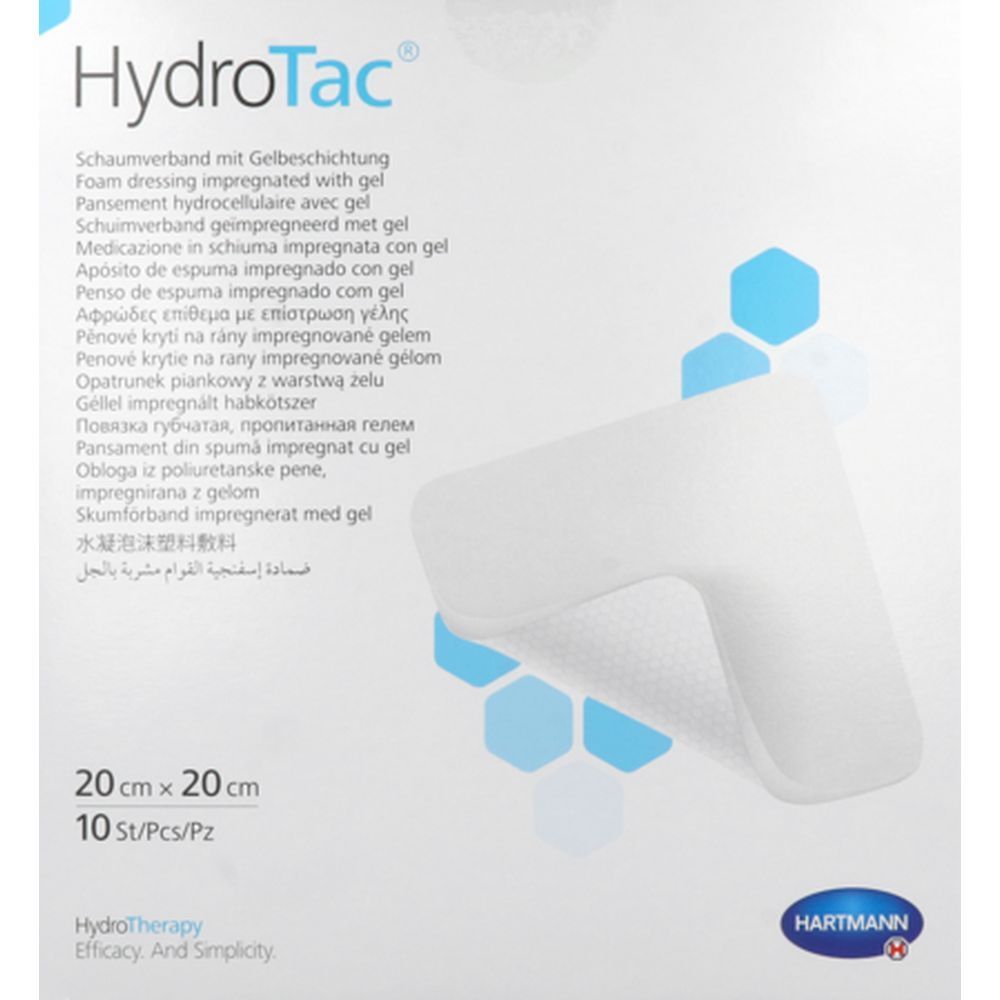 Pansement mousse HydroTac® 20 x 20 cm