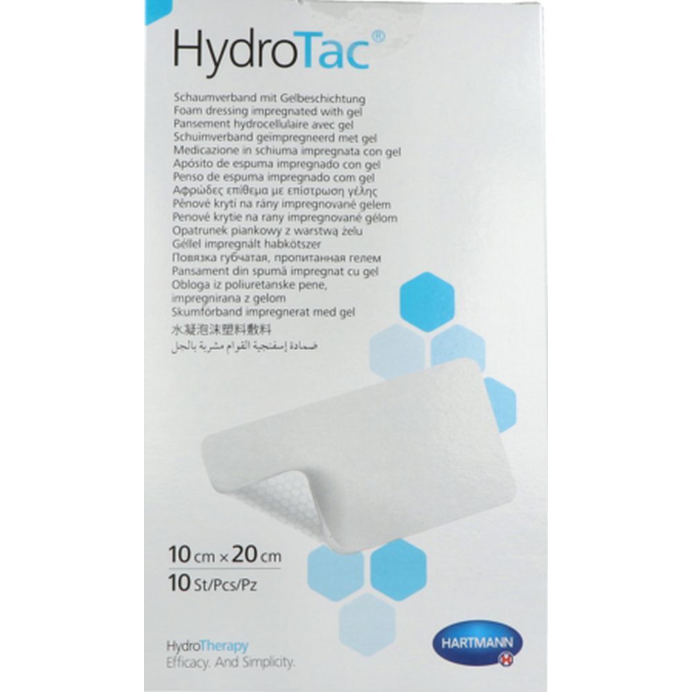 Pansement mousse HydroTac® 10 x 20 cm