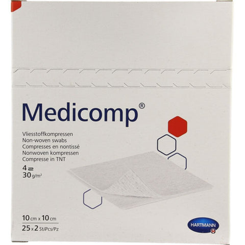 Hartmann Medicomp Vlieskompresse steril 10 x 10 cm 50 Stück