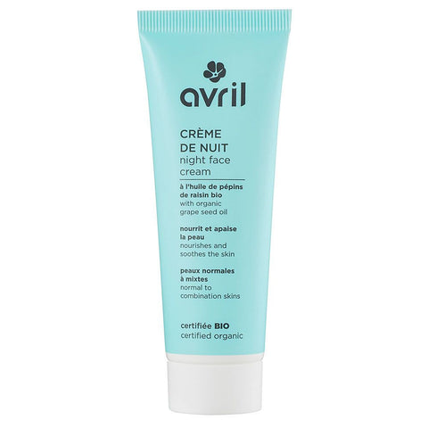 Avril Gesichtscreme Nachtcreme Bio-Traubenkern 50ml