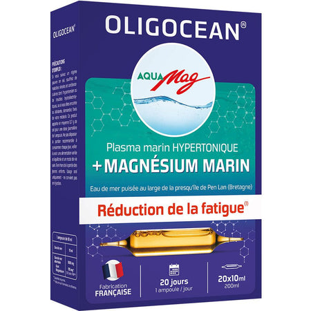Oligocean AquaMag Magnésium Marin Hypertonique (20 pièces)