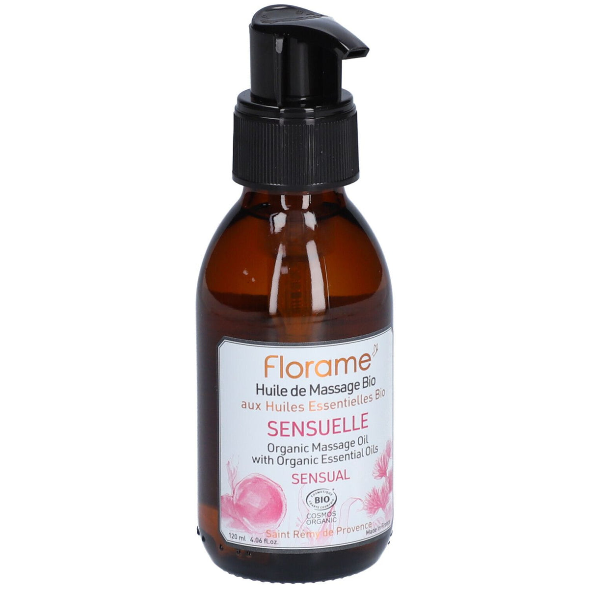 Florame Huile de massage Sensuelle bio — 120 ml