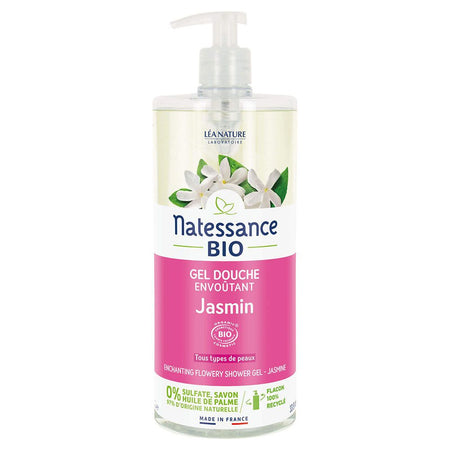 Natessance Gel Douche Jasmin Bio Sans Sulfate (1 L)
