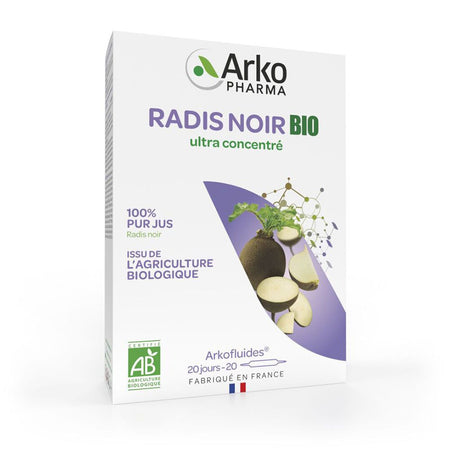 Arkopharma ARKOFLUIDES® Radis Noir Bio — 20x10 ml