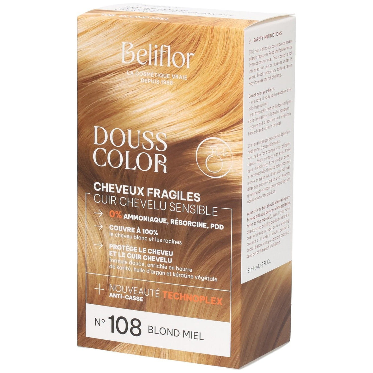 Beliflor Douss Color n°108 Blond Miel (131 ml)