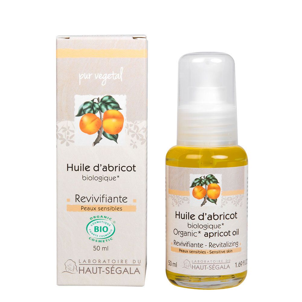 Laboratoire du Haut-Ségala Huile d'abricot bio (50 ml)
