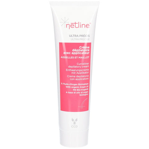 Netline Enthaarungscreme für Achseln und Bikinizone mit Applikator 100 ml