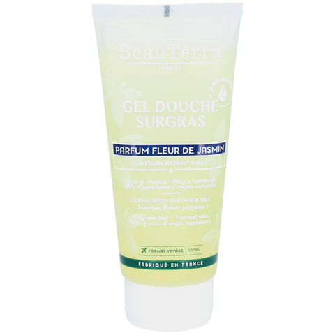 BeauTerra Gel Douche Surgras - Fleur de Jasmin — 100 ml