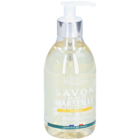 BeauTerra Savon Liquide de Marseille - Surgras (300 ml)