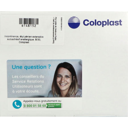 COLOPLAST Conveen Optima étuis péniens courts (30 pièces)