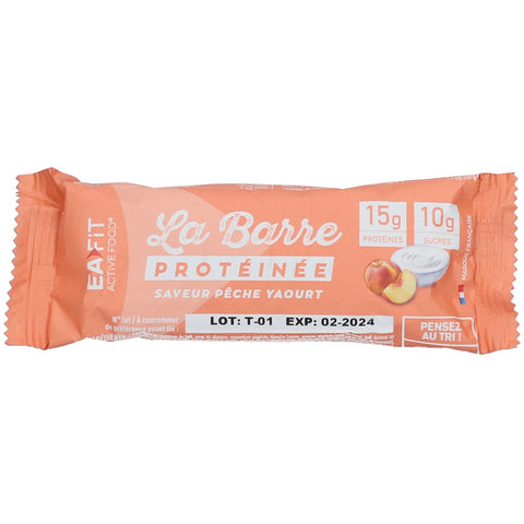 EA-FIT La Barre Protéinée Pêche Yaourt (46 g)