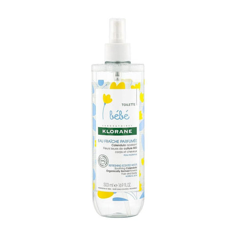 Klorane Bébé Toilette Eau Fraîche Parfumée au Calendula Bio (500 ml)