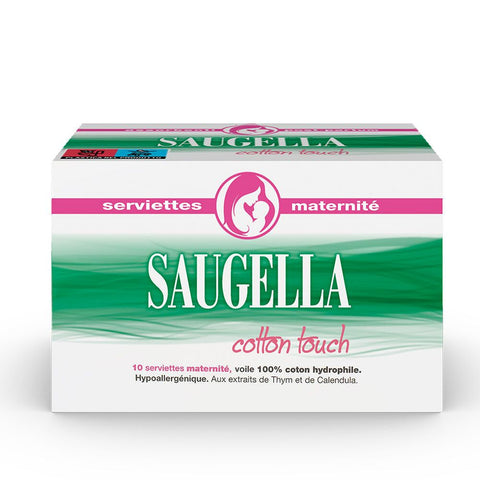 Saugella Cotton Touch Wochenbettbinden (10 Stück)