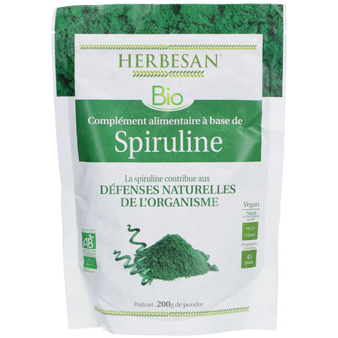Herbesan Superfood Bio-Spirulina (200 g)