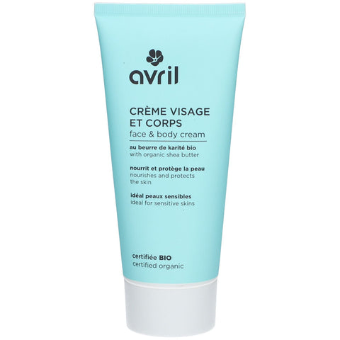 Avril Crème Visage & Corps Certifiée BIO (200 ml)