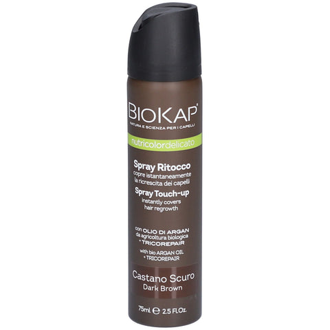 BIOKAP Spray retouche racines châtain foncé (75 ml)