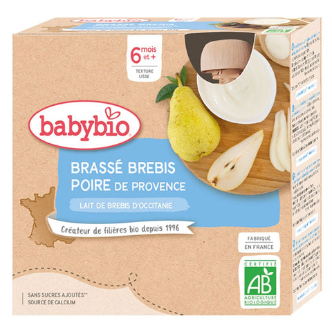 Babybio Schafsmilchjoghurt mit provenzalischen Birnen 4x85g
