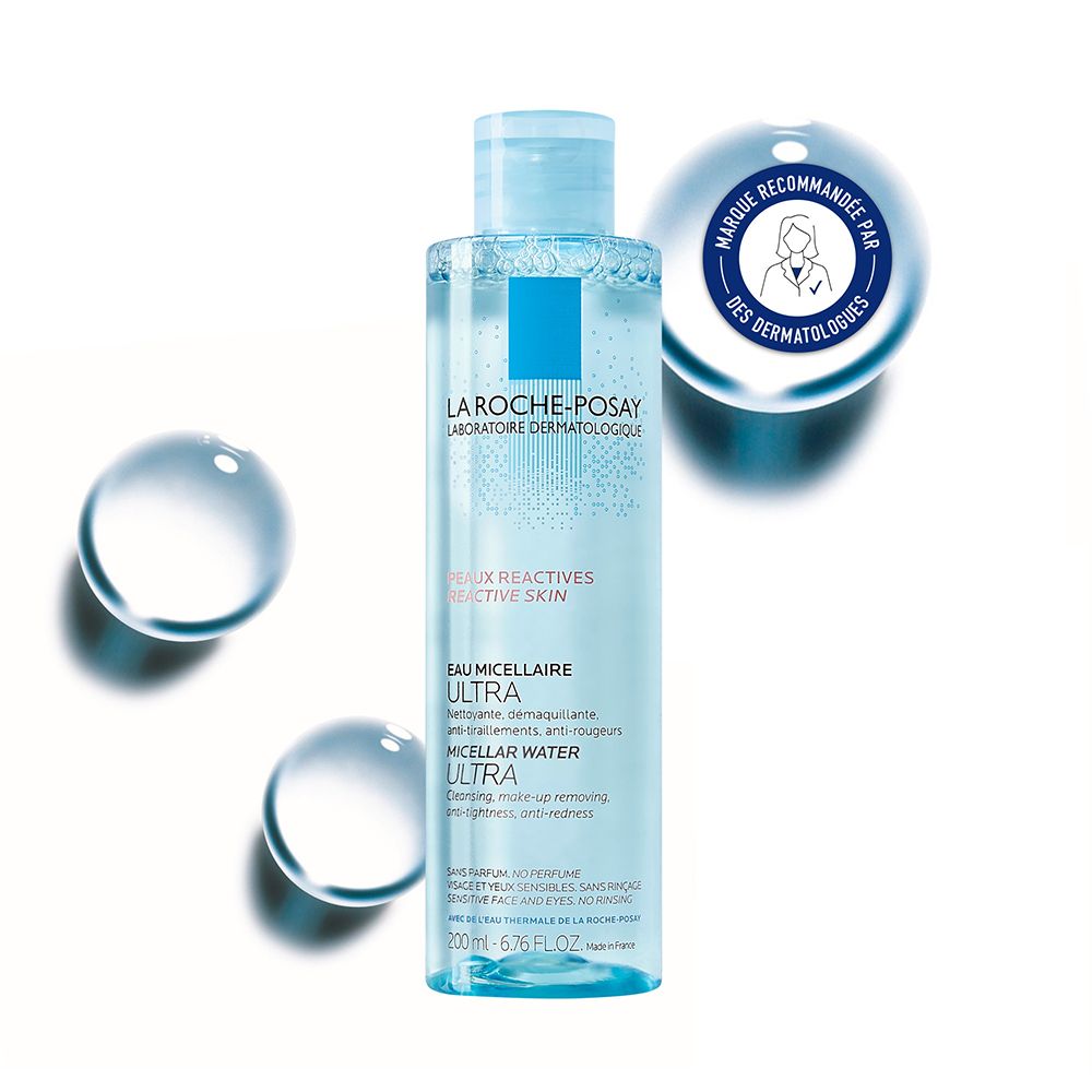La Roche-Posay Eau Micellaire Ultra pour peaux réactives (200 ml)