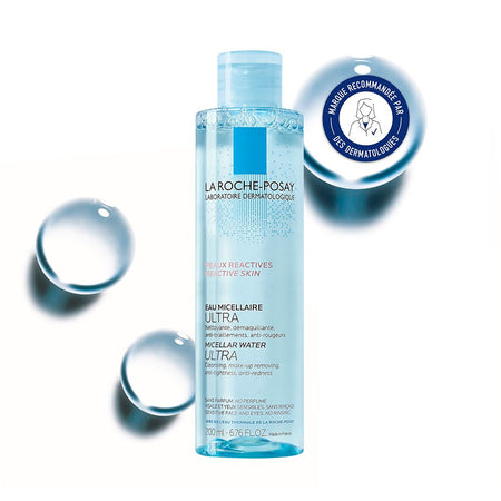 La Roche-Posay Eau Micellaire Ultra pour peaux réactives (200 ml)
