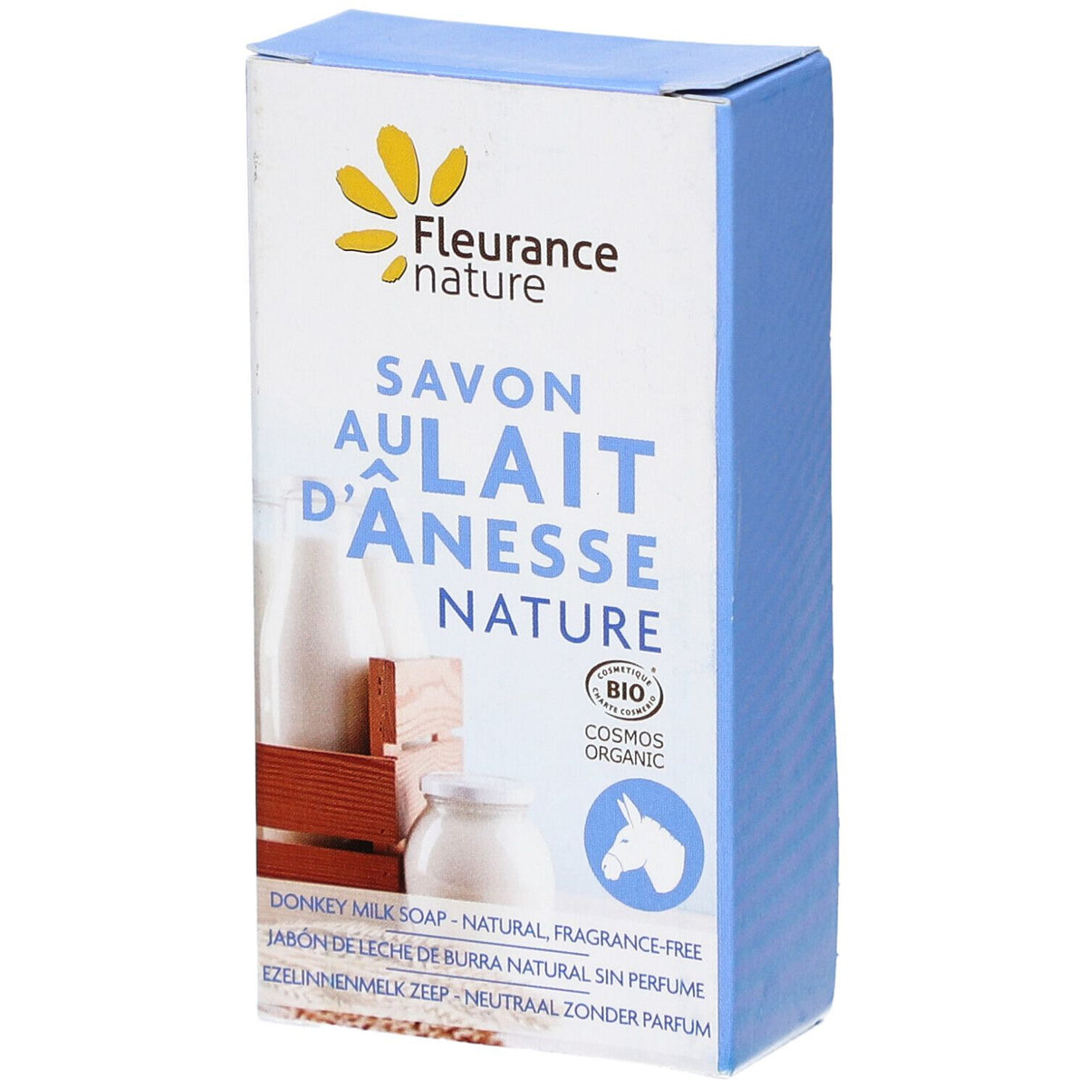 Fleurance Nature Savon Lait d'Anesse Nature — 100 g
