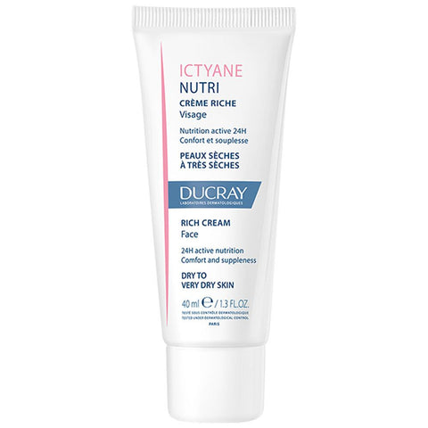Ducray ICTYANE NUTRI crème riche visage (40 ml)