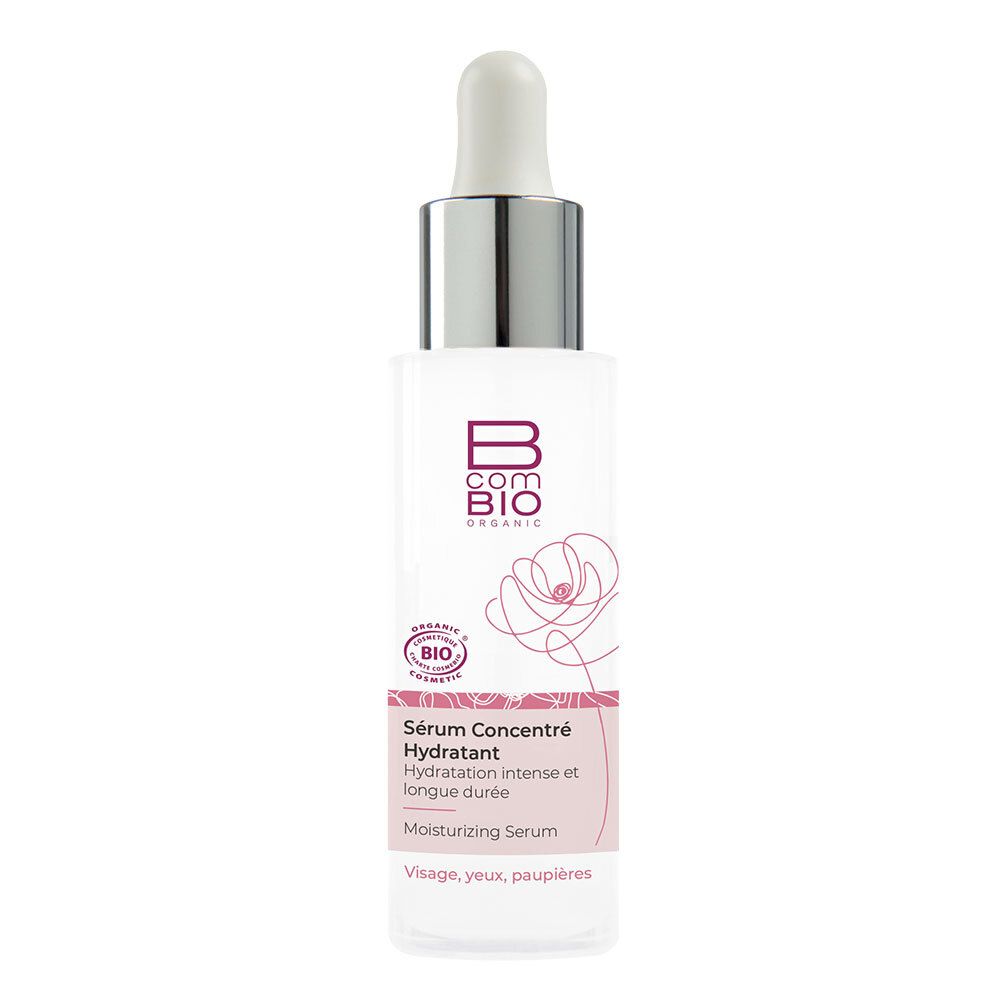 BcomBIO Sérum concentré hydratant visage et yeux (30 ml)