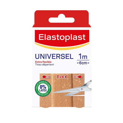 Elastoplast Universal Extra Flexible Pflaster 1 m x 6 cm — 10 Stück