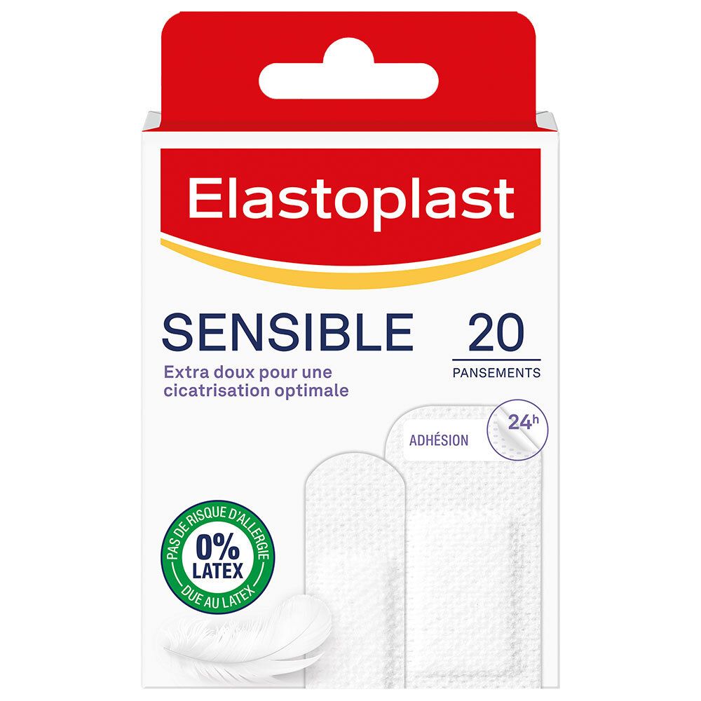 Elastoplast Pansements Sensibles (20 pièces)