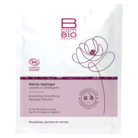 B COM BIO Anti-âge patchs hydrogel lissants et défatigants (2 pièces)