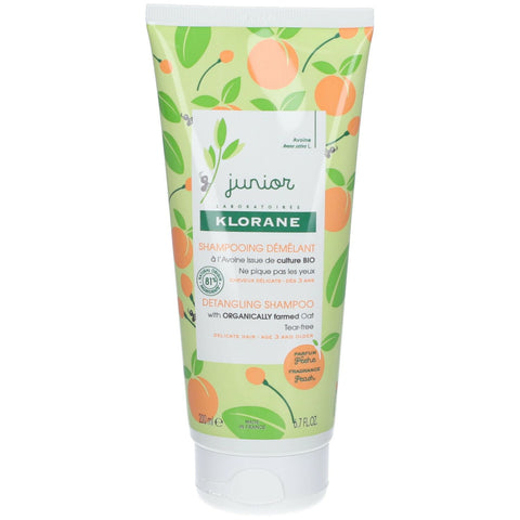 Klorane Shampoing démêlant parfum pêche (200 ml)