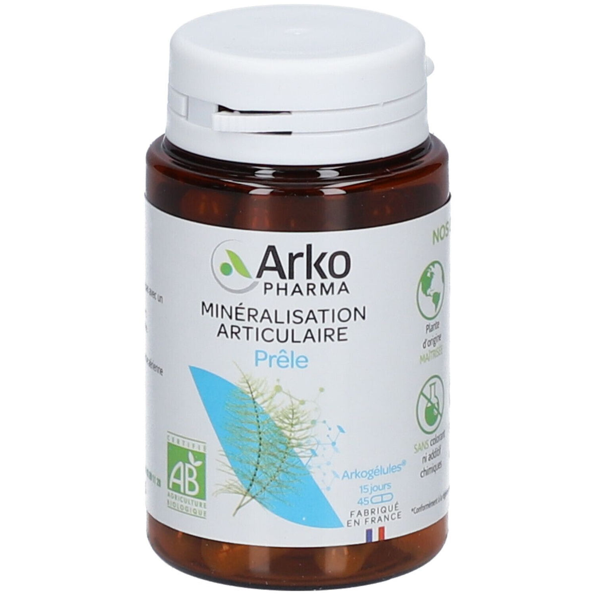 Arkogélules Prêle Bio (45 pièces)