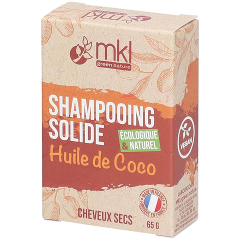 MKL Festes Shampoo Kokosöl Trockenes Haar 65g