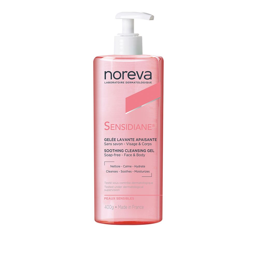 noreva Laboratoires Sensidiane® Gelée lavante apaisante — 400 g