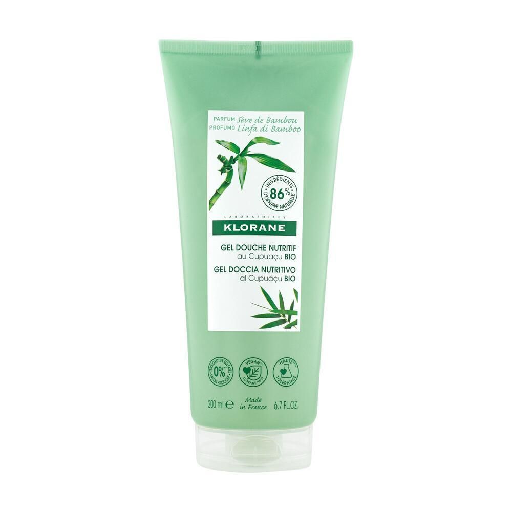 Klorane Gel douche nutritif Sève de Bambou (200 ml)