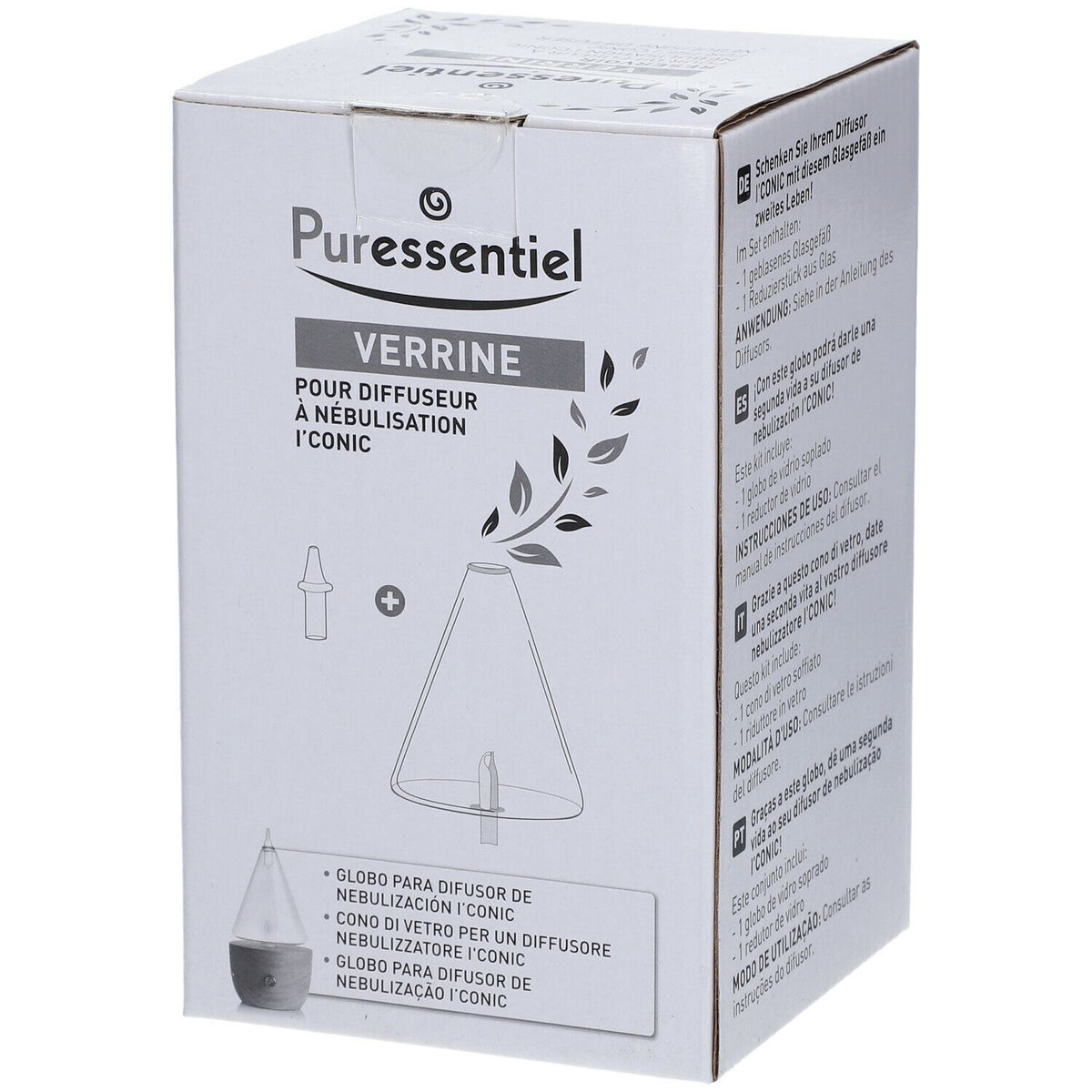 Puressentiel Verrine pour diffuseur à nébulisation I'CONIC (1 pièce)