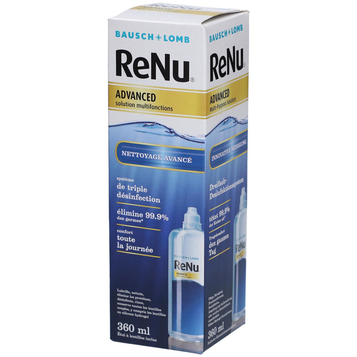 ReNu Advanced Solution multifonctions lentilles de contact souples (360 ml)