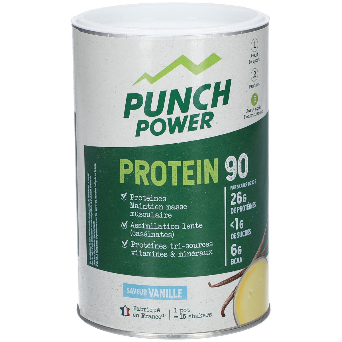 PUNCH POWER Protein 90 Saveur Vanille (450 g)