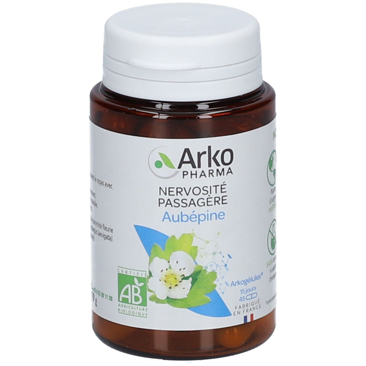 Arkopharma Arkogélules Aubépine bio (45 gélules)