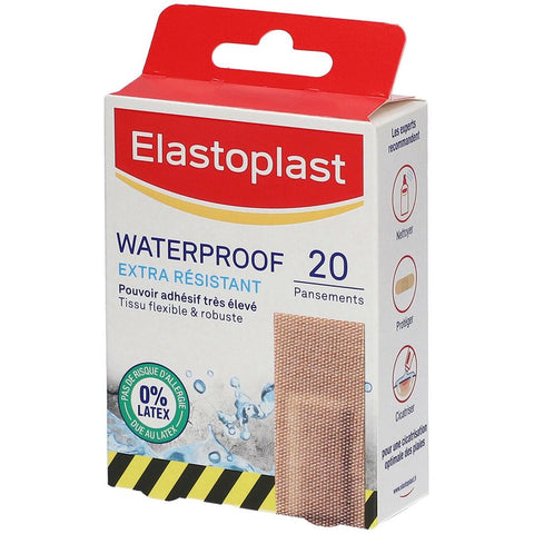 Elastoplast Waterproof Extra Robust Pflaster 26 x 76 mm — 20 Stück