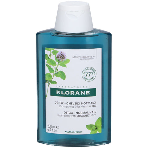 Klorane Shampoing à la Menthe aquatique BIO (200 ml)