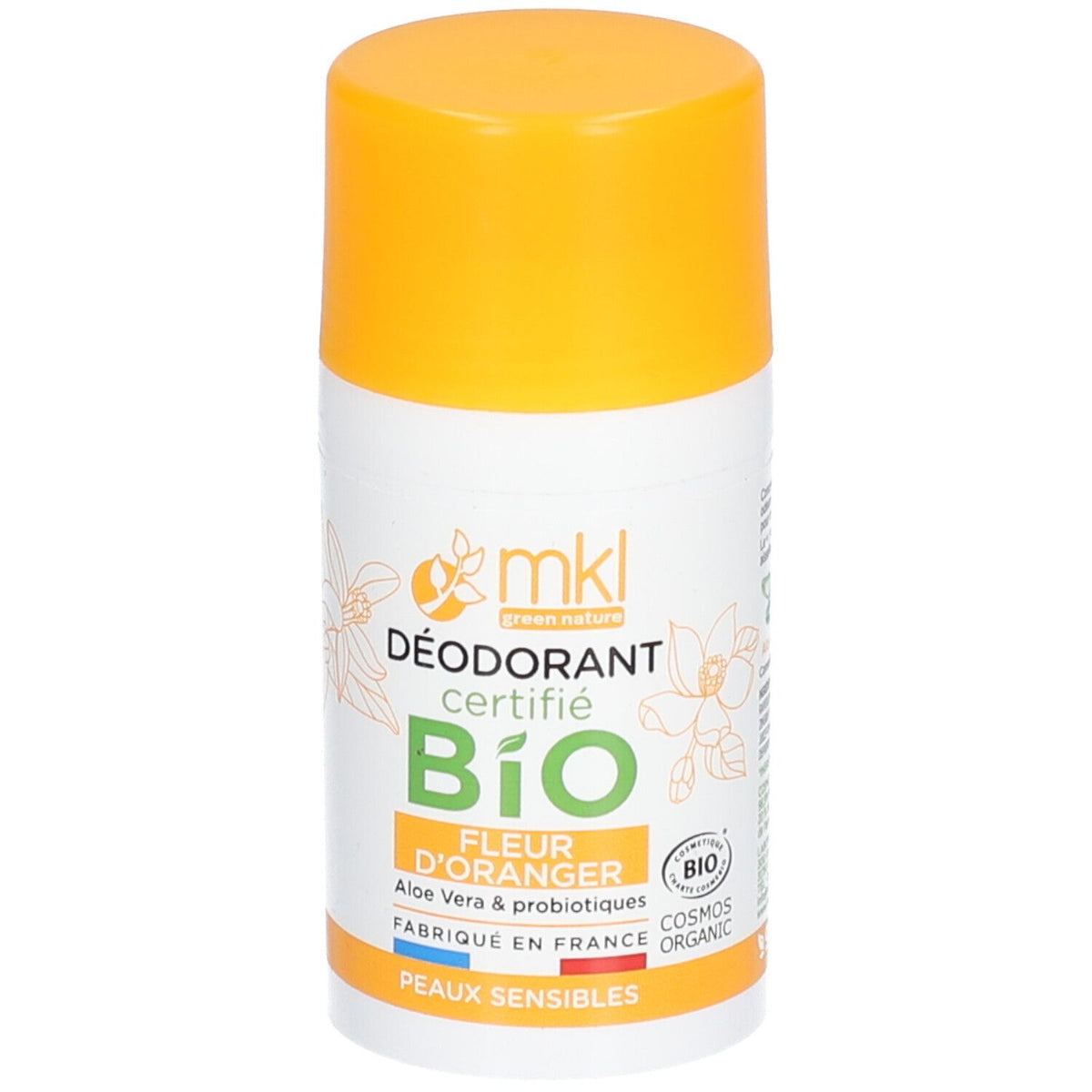 mkl Déodorant certifié bio - Fleur d'oranger (50 ml)