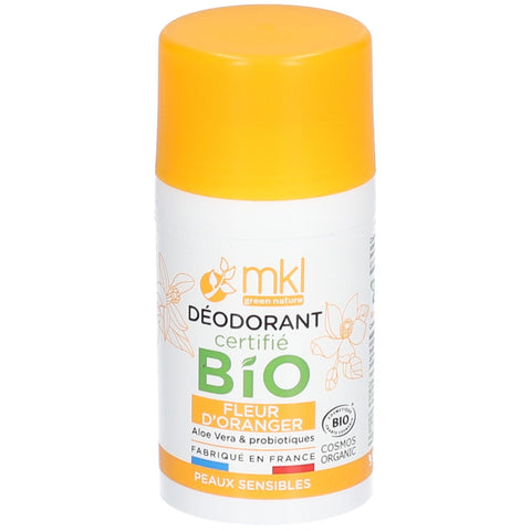 mkl Déodorant certifié bio - Fleur d'oranger (50 ml)