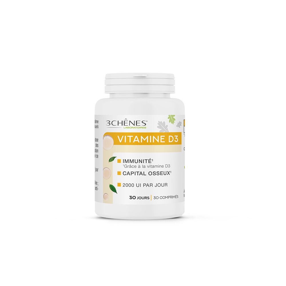 3C PHARMA® Vitamine D3 (30 pièces)