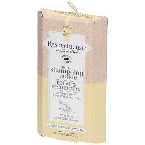 Respektvoll Meine Bio-Festshampoo GLANZ & SCHUTZ (75 g)