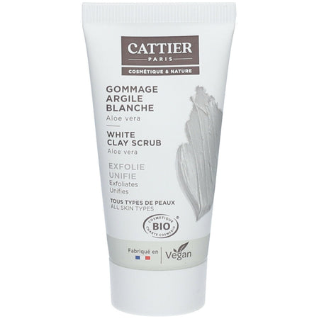 CATTIER Mini gommage argile blanche (30 ml)