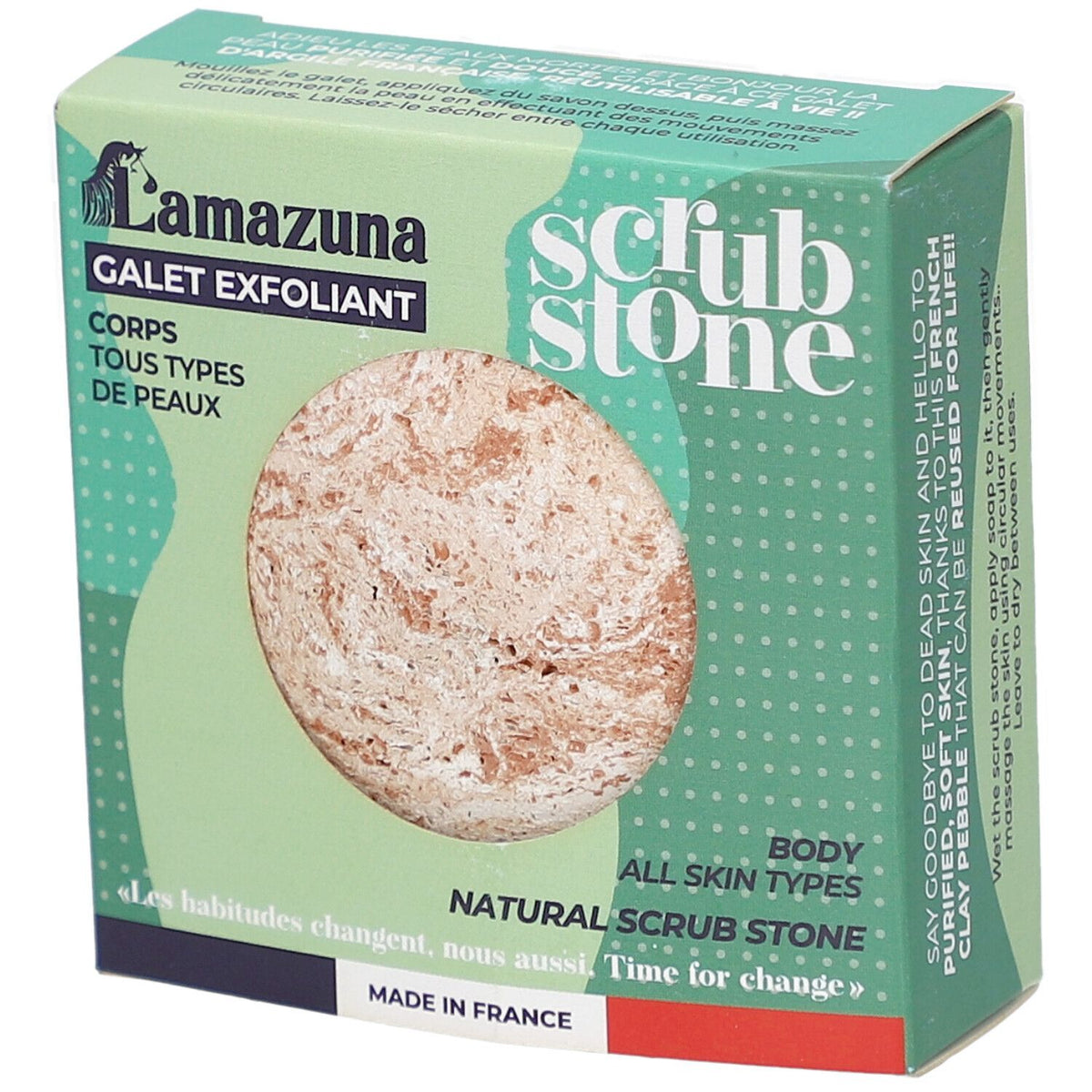 Lamazuna Galet exfoliant naturel (110 g)