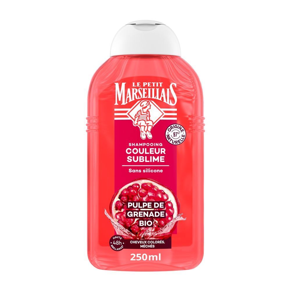 Le Petit Marseillais Shampooing Couleur Sublime - Pulpe de Grenade Bio — 250 ml