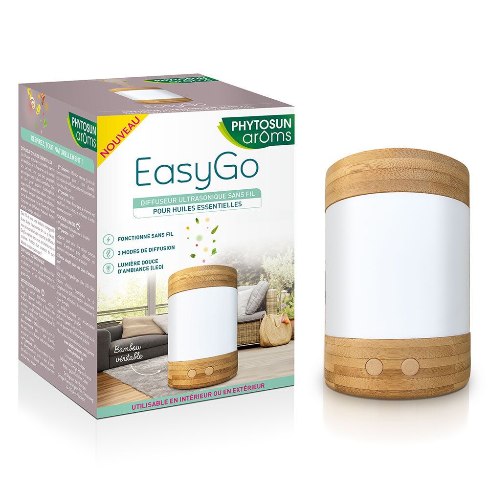 Phytosun Arôms EasyGo Diffuseur d'Huiles Essentielles Sans Fil (1 pièce)