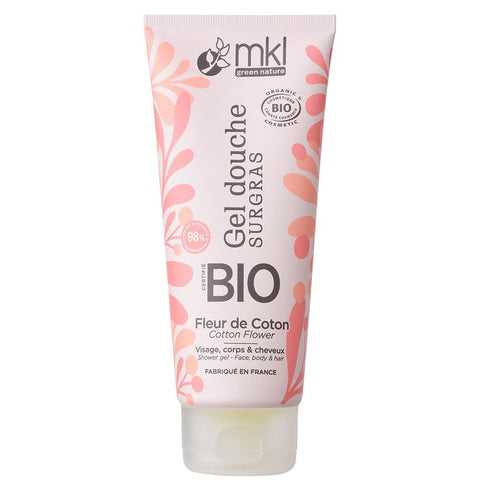 MKL Bio-Duschgel Baumwollblüte, Haar, Gesicht und Körper 200ml