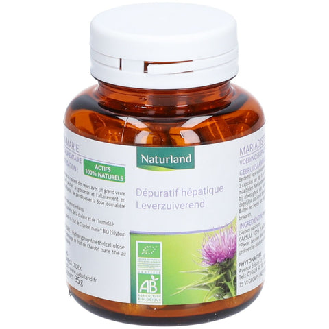 Naturland Mariendistel Bio 75 pflanzliche Kapseln